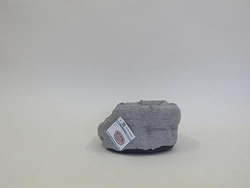 Mikrhaus – Panier rond pour chat, lit antidérapant avec coussin réversible amovible, lavable