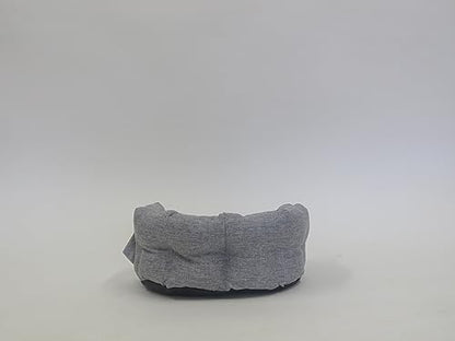 Mikrhaus – Panier rond pour chat, lit antidérapant avec coussin réversible amovible, lavable